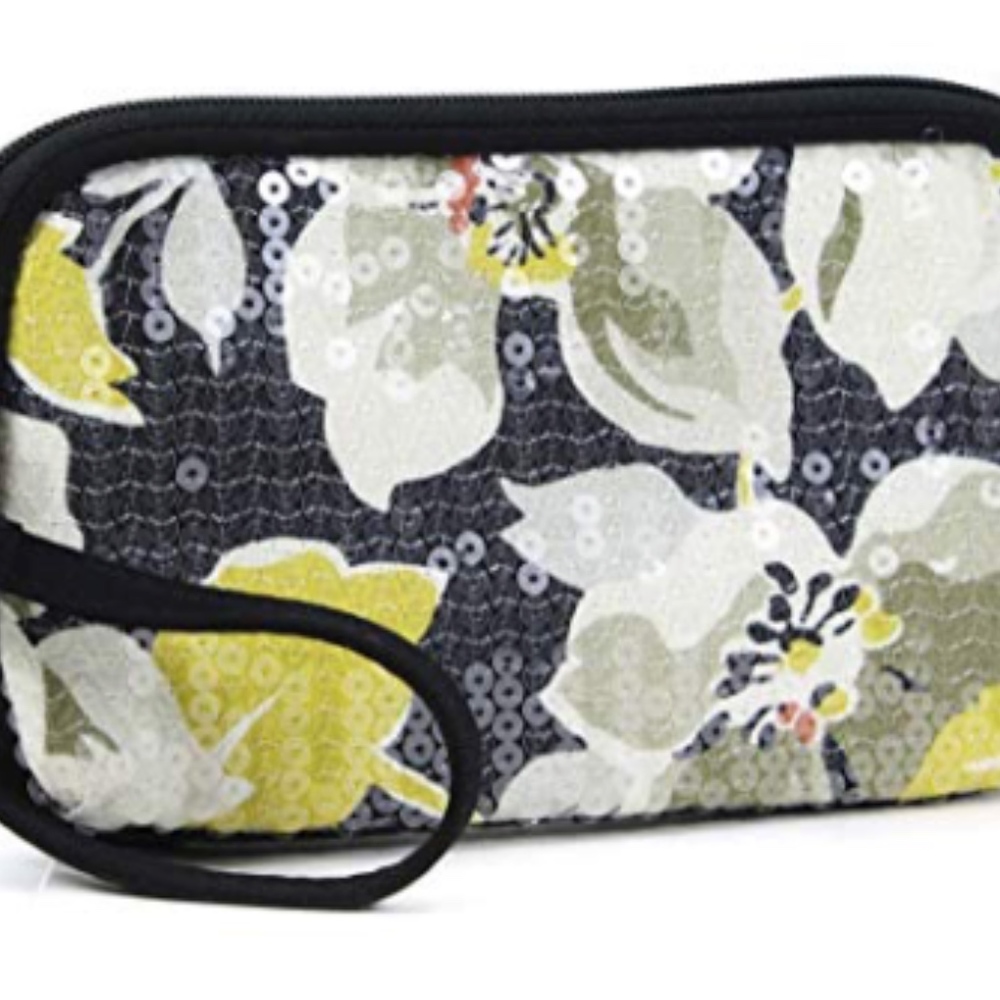 Vera Bradley Shimmer Wristlet - Dogwood (NWT)